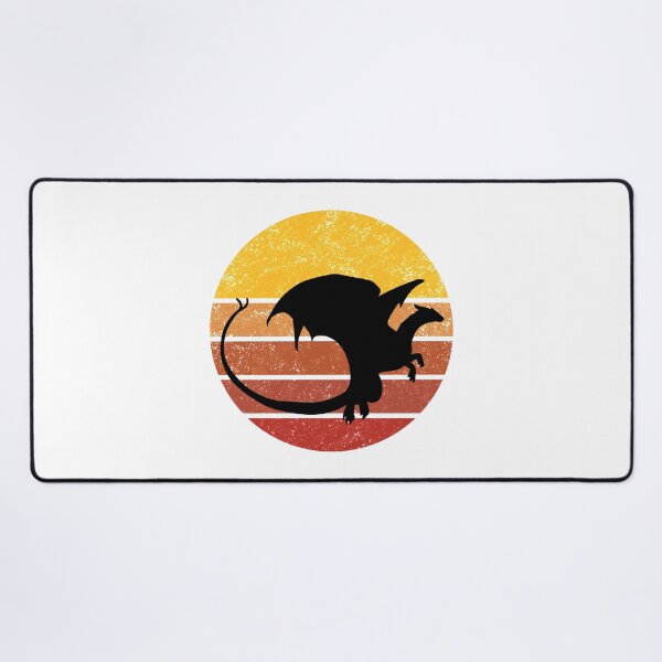 Item preview, Dragon Vintage Sunset Trendy Animal Silhouette designed and sold by VintagePathway.