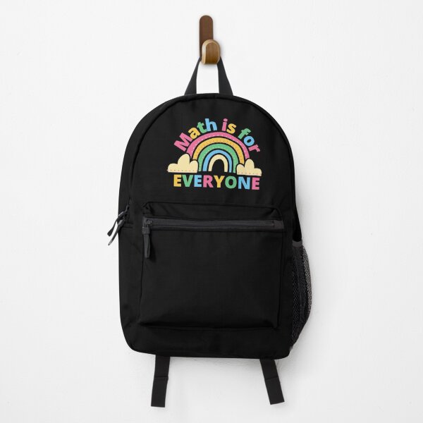 Item preview, Math is for everyone black background designed and sold by IvyFlynn.