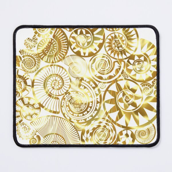 Item preview, Ammonites, golden fossils designed and sold by SAS4rt.
