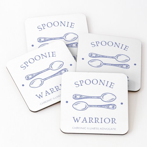 Item preview, SPOONIE WARRIOR - CHRONIC ILLNESS ADVCOCATE - AWARENESS designed and sold by endoemmm.