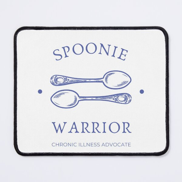 Item preview, SPOONIE WARRIOR - CHRONIC ILLNESS ADVCOCATE - AWARENESS designed and sold by endoemmm.