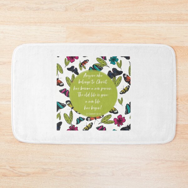 Item preview, 2 Corinthians 5:17 Bible Verse Butterflies  designed and sold by Alima Designs.