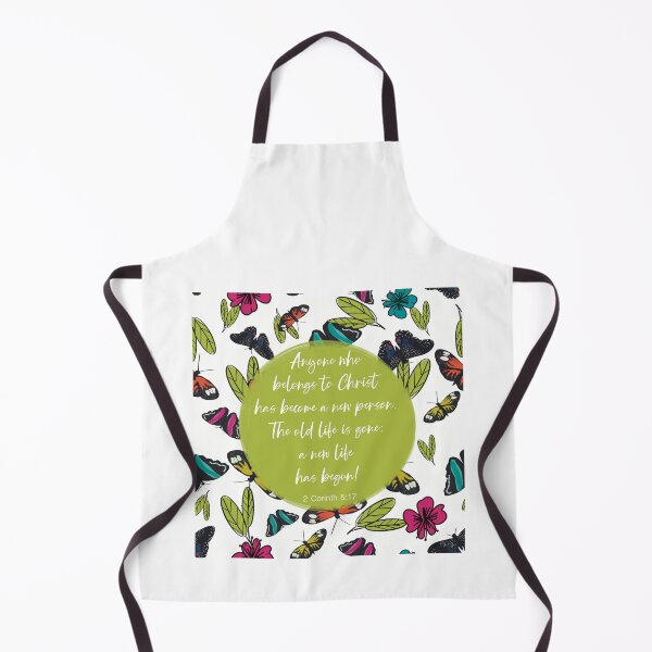 Item preview, 2 Corinthians 5:17 Bible Verse Butterflies designed and sold by Alima Designs.
