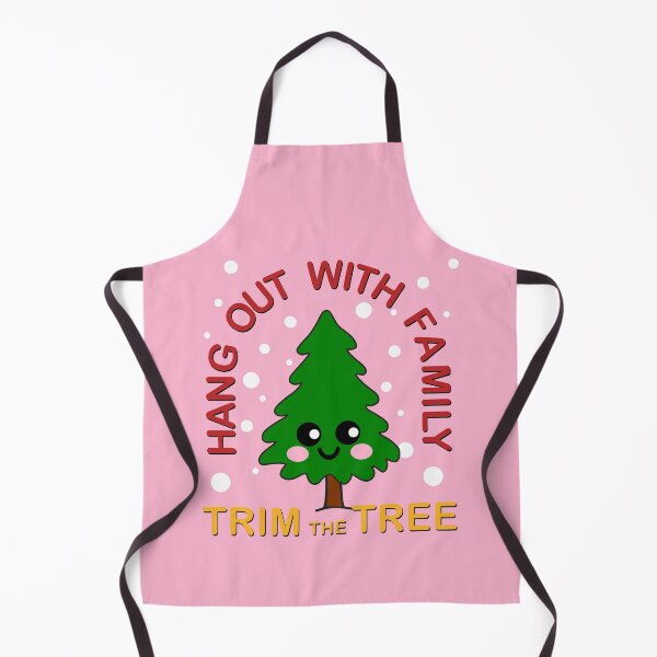 Item preview, Hang out with family Trim the tree Kawaii Christmas Tree designed and sold by Brasilia.