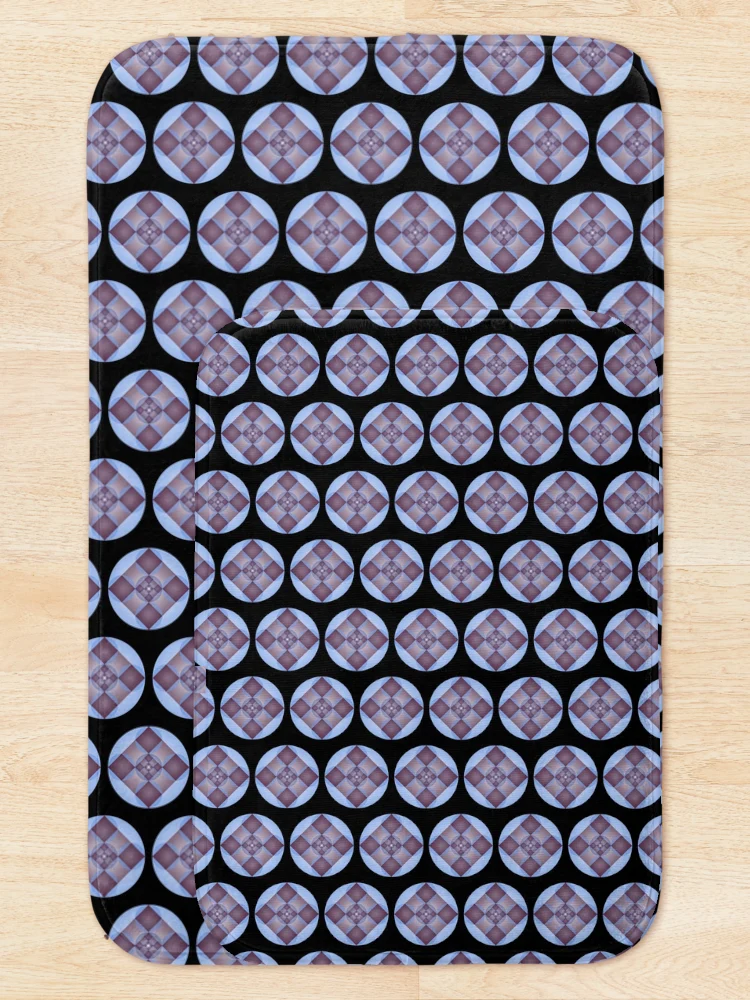 Thumbnail 5 of 6, Bath Mat, Frequency designed and sold by InfinitePathArt.