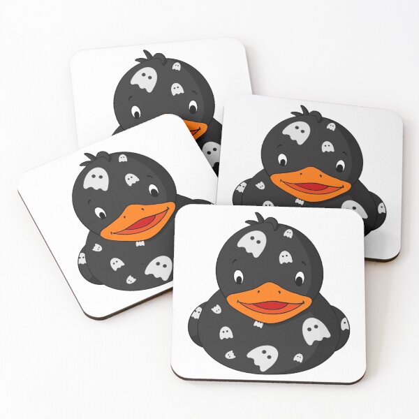 Item preview, Ghost Pattern Rubber Duck designed and sold by Alisha Ober Designs.