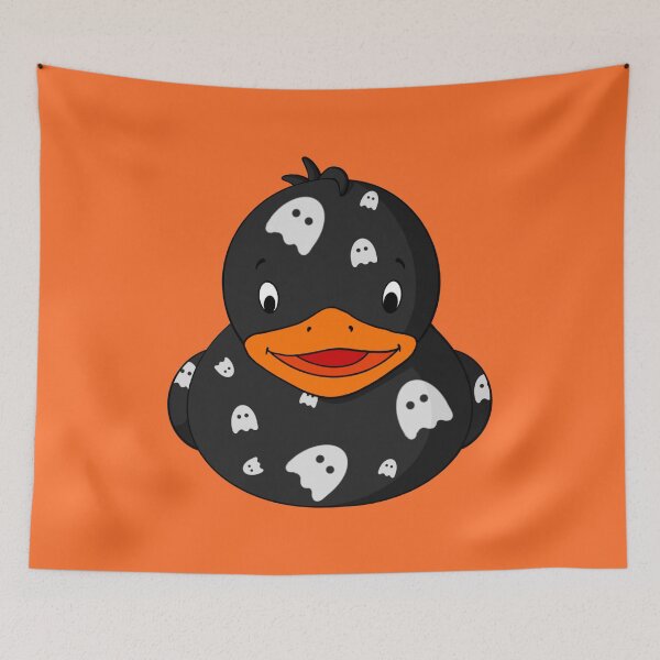 Item preview, Ghost Pattern Rubber Duck designed and sold by Alisha Ober Designs.