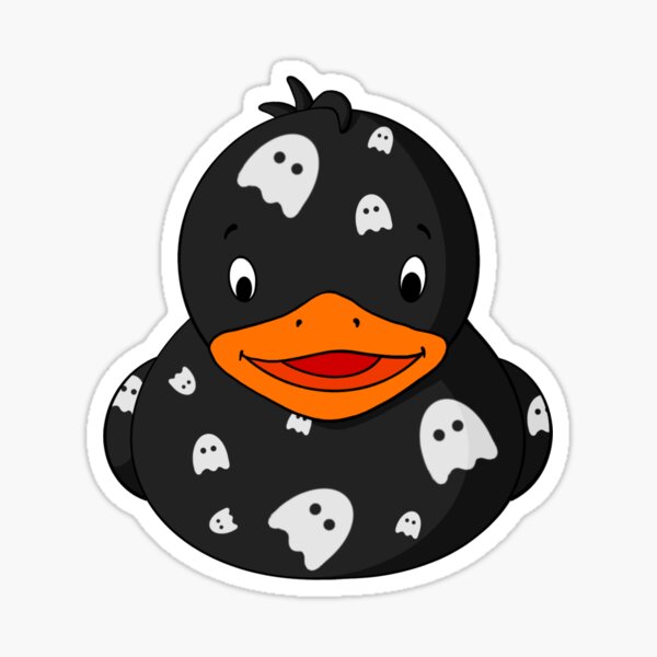 Item preview, Ghost Pattern Rubber Duck designed and sold by Alisha Ober Designs.