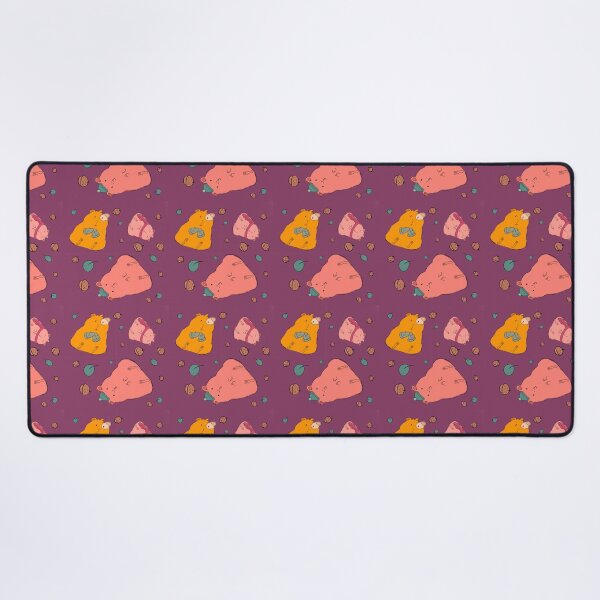 Fall Guinea Pigs Pattern Desk Mat