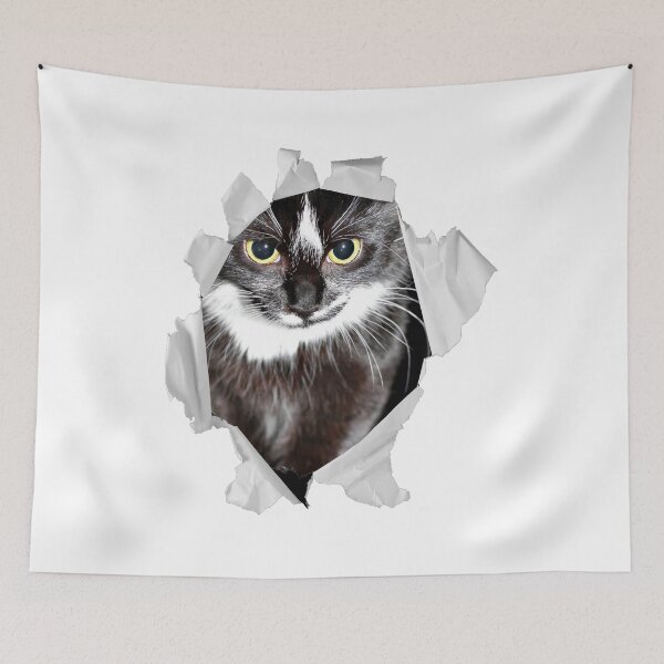 Item preview, Suspicious cat designed and sold by MrJean.