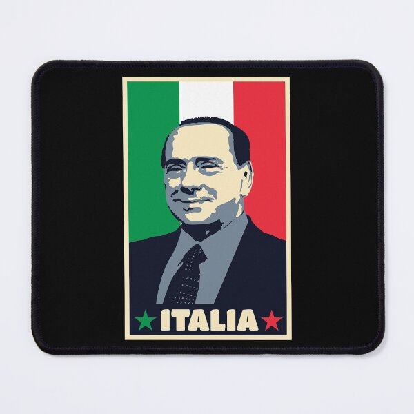 Item preview, Silvio Berlusconi Italy Prime Minister Forza Italia Politician Gift 2 designed and sold by TheAplus.