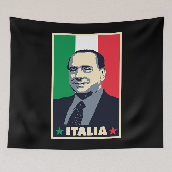 Item preview, Silvio Berlusconi Italy Prime Minister Forza Italia Politician Gift 2 designed and sold by TheAplus.