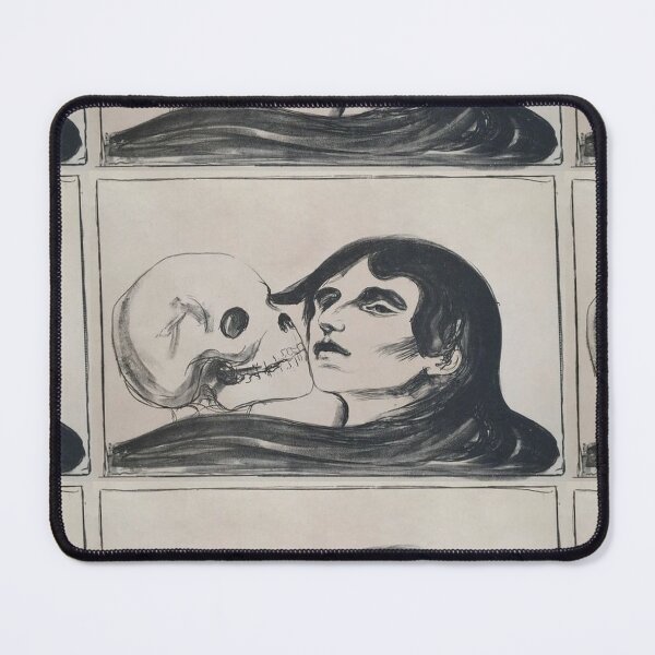 Item preview, Edvard Munch "The Kiss of Death" designed and sold by lava-girl.