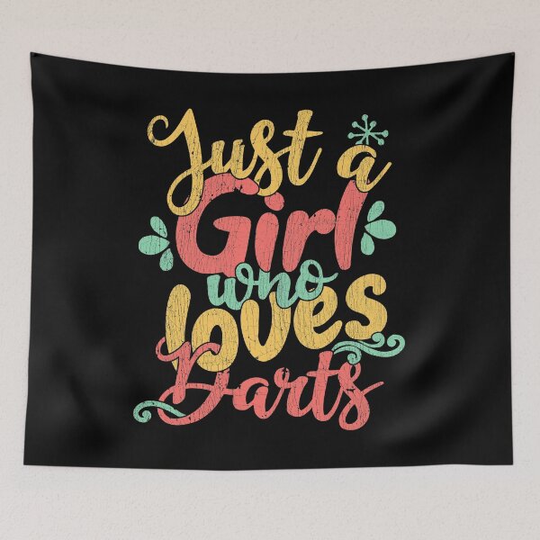 Item preview, Just A Girl Who Loves Darts Gift design designed and sold by theodoros20.