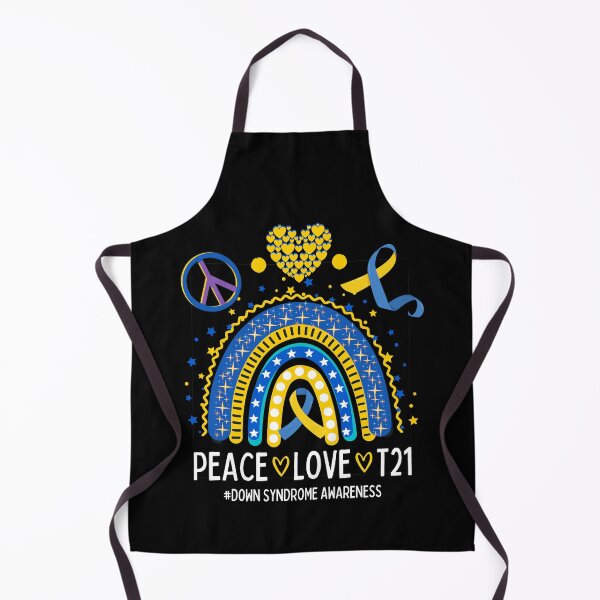 Item preview, Peace Love T21 (Down Syndrome Awareness) designed and sold by i-longmanshop.