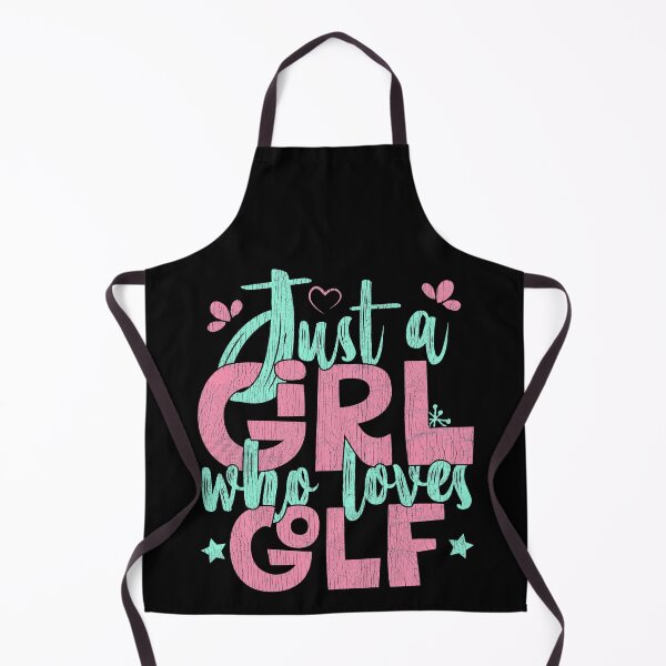 Item preview, Just A Girl Who Loves Golf Gift print designed and sold by theodoros20.