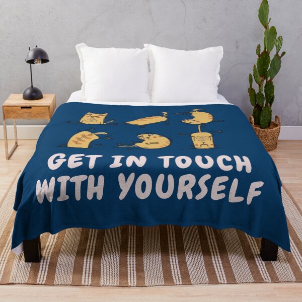 Item preview, Get In Touch With Yourself Heavily Meditated T-Shirt designed and sold by Tshirtintrend.