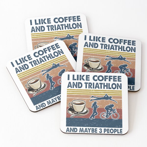 Item preview, I like coffee and Triathlon and maybe 3 people designed and sold by tuyetnhung98.