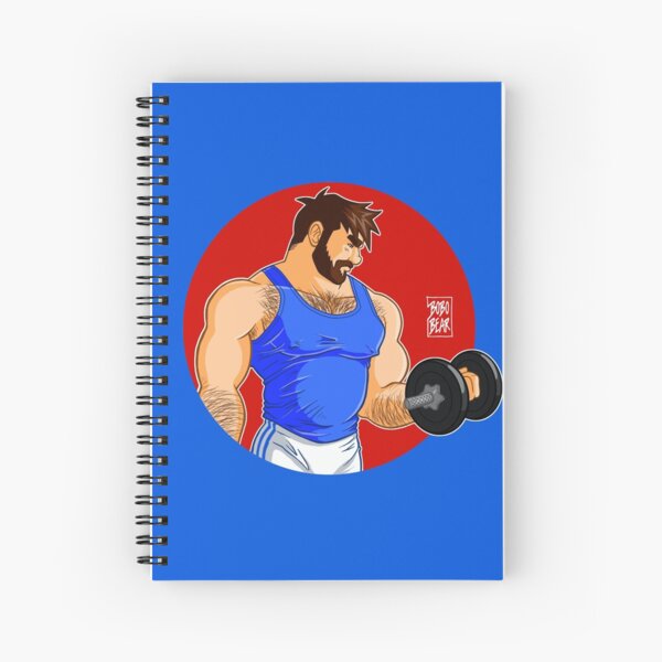 ADAM LIKES WORKINGOUT Spiral Notebook