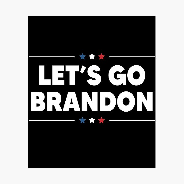 Item preview, Lets Go Brandon designed and sold by DesignMacy.