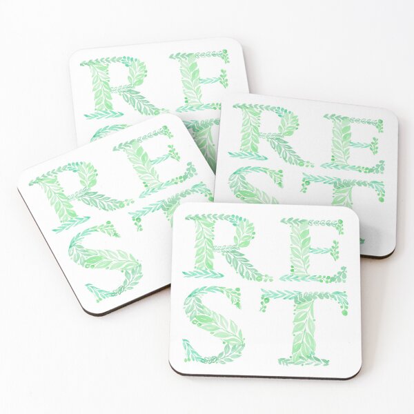 Item preview, Rest in green designed and sold by Rachel Dash-Williams Creative.