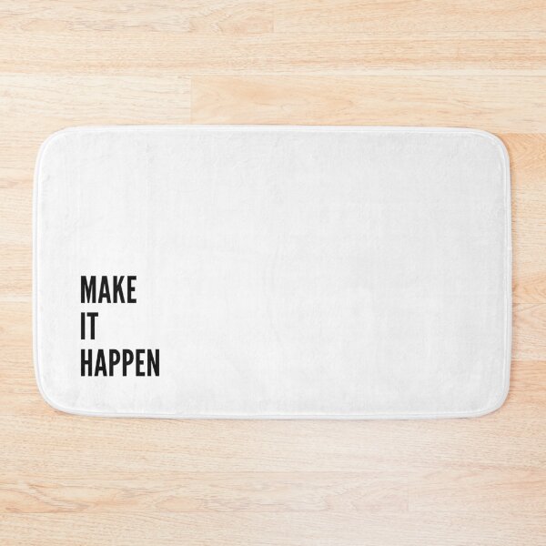Item preview, Make It Happen Inspirational & Motivational Quote Art Image Gear! designed and sold by UncleFizziwigs.