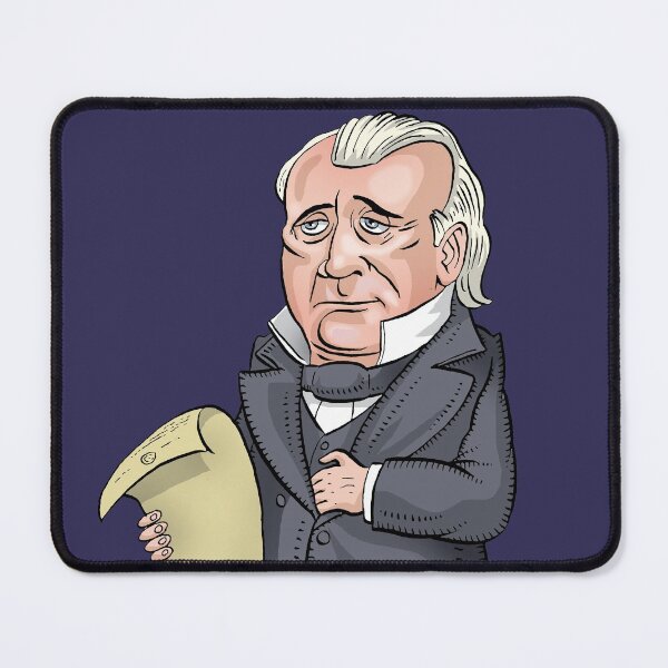 Item preview, President James K. Polk designed and sold by MacKaycartoons.