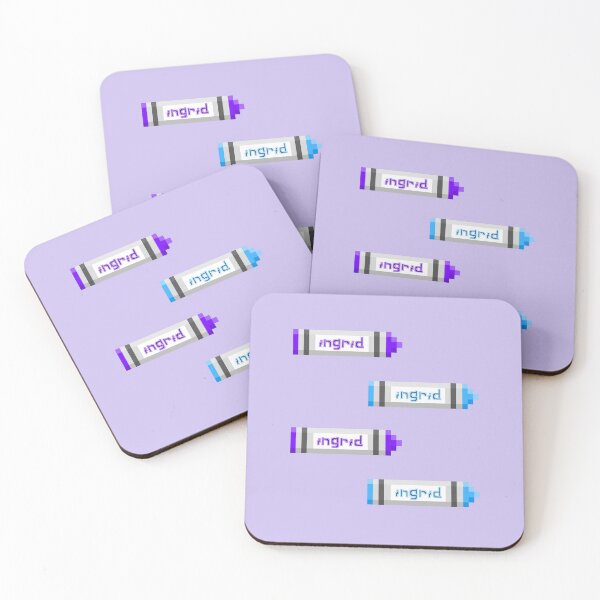 Item preview, Pixel Crayon Personalized Name: Ingrid designed and sold by rin3d .
