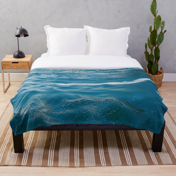 Item preview, Healing Waters from blue ocean waves and ripples designed and sold by Star58.