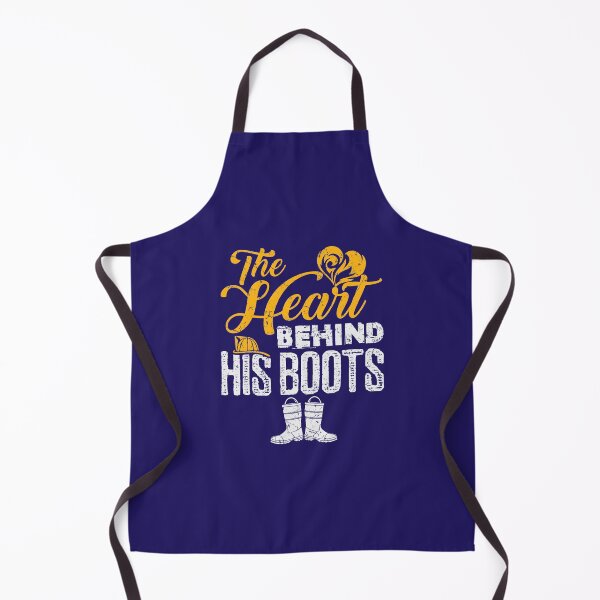 Item preview, Firefighter Wife the Heart Behind His Boots designed and sold by jaygo.