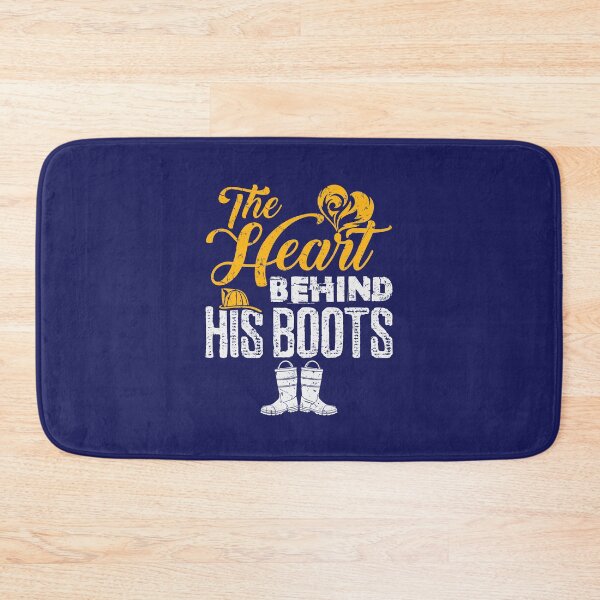 Item preview, Firefighter Wife the Heart Behind His Boots designed and sold by jaygo.