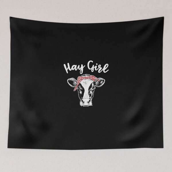 Item preview, Hay Girl Farmer Cattle Cow Lovers designed and sold by MuratshiMana.