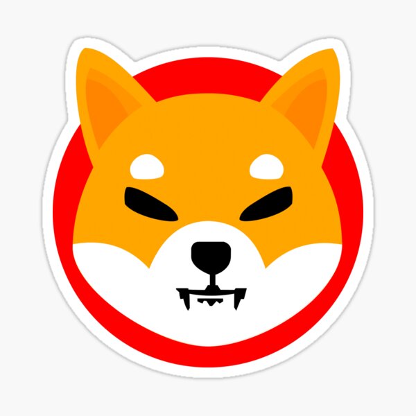 SHIBA INU cryptocurrency - SHIBA INU Crypto SHIB Sticker