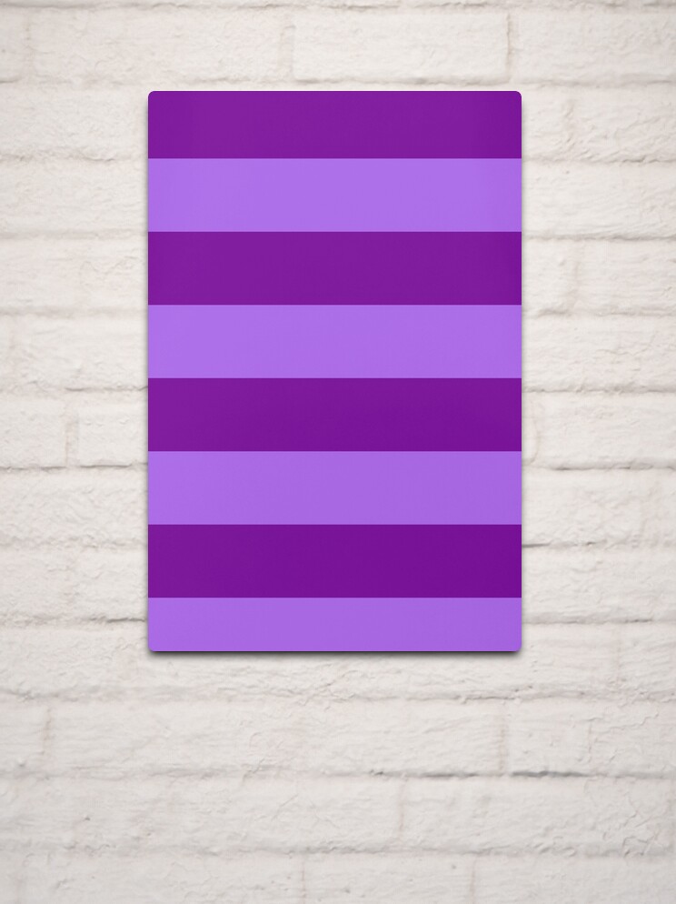 Medium Violet and Black Stripes