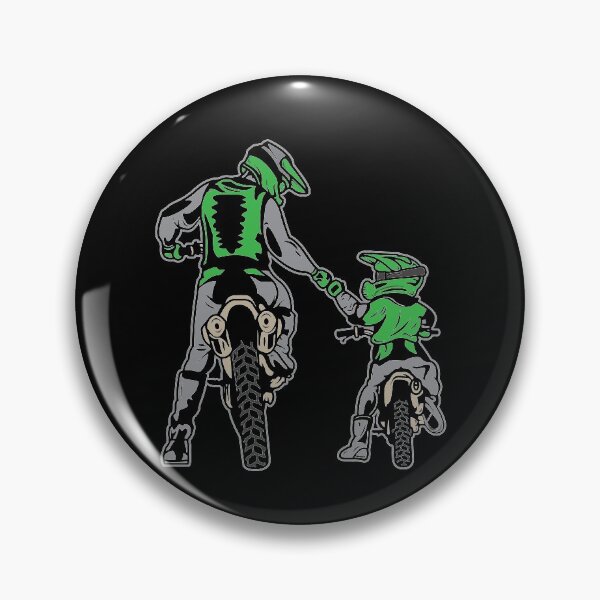Item preview, Motocross father & son motorcyclist gift motorcycle designed and sold by Lenny Stahl.
