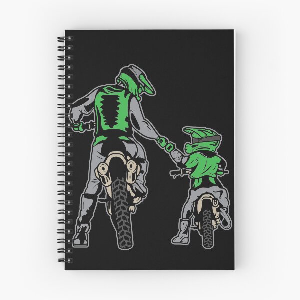 Item preview, Motocross father & son motorcyclist gift motorcycle designed and sold by Lenny Stahl.