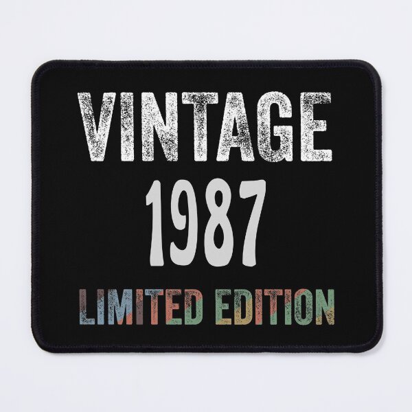 Item preview, Vintage 1987 Limited Edition Birthday designed and sold by ZiesMerch.
