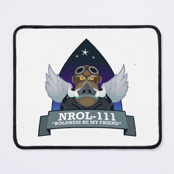 Item preview, NROL 111 Mission Logo designed and sold by Nikki SpaceStuffPlus.