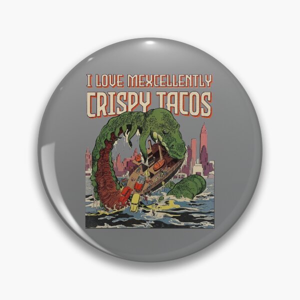 Item preview, Vintage Mexican Tacos Sea Monster Retro Ship Wreckage Horror Poster Gift designed and sold by TheAplus.