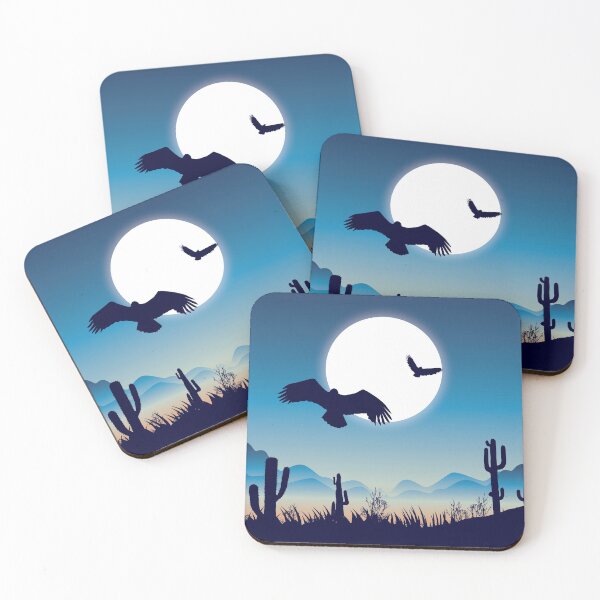 Item preview, Eagles Flying in Desert designed and sold by Salukeart.