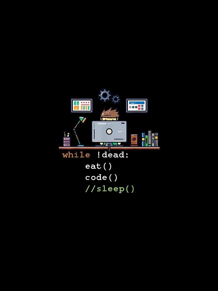 Thumbnail 5 of 5, A-Line Dress, Computercience Python Programmer Eat Codeleep designed and sold by MivaanshiAhe.