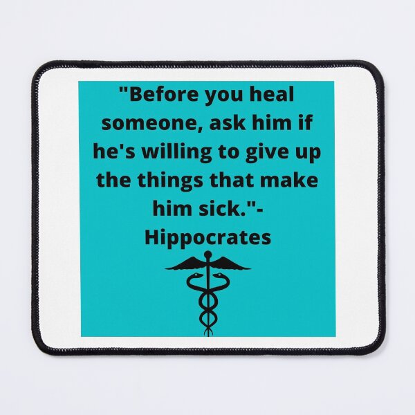 Item preview, Hippocrates Healing designed and sold by TheWallFlowersofCypress.