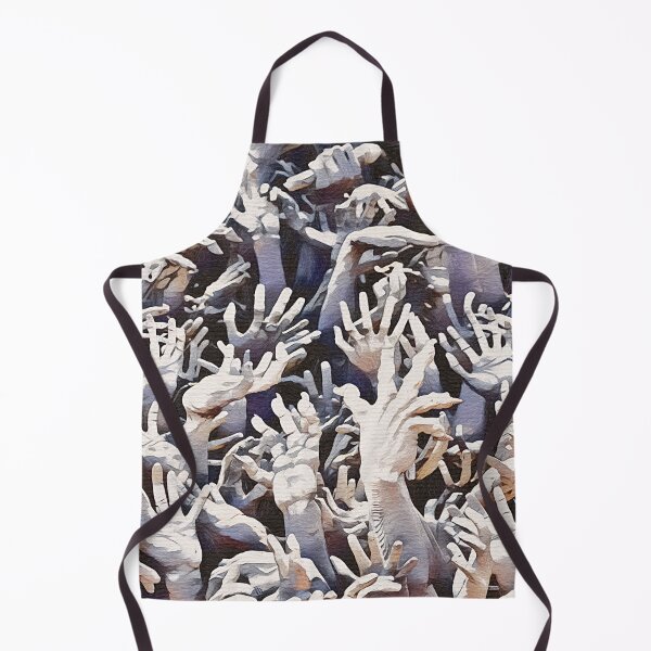 Item preview, Crowd of Demon Hands Drawing designed and sold by ZombieTit.