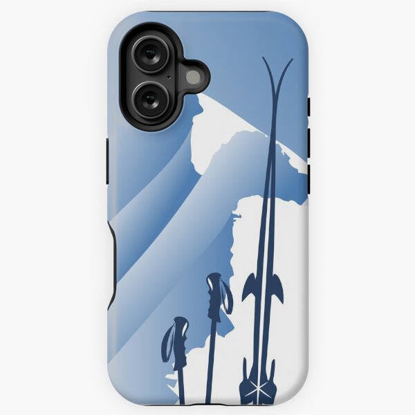 Item preview, Alps poster off piste powder ski by leewarddesign designed and sold by leewarddesign.