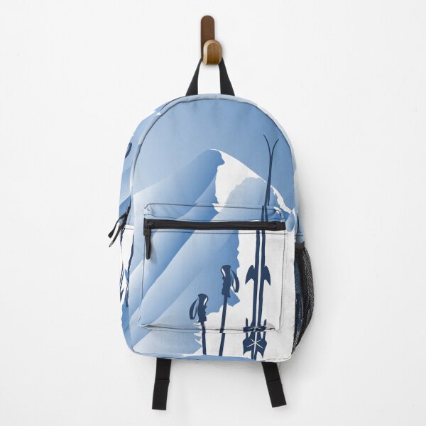 Item preview, Alps poster off piste powder ski by leewarddesign designed and sold by leewarddesign.