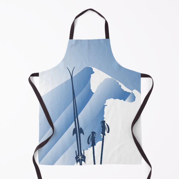 Item preview, Alps poster off piste powder ski by leewarddesign designed and sold by leewarddesign.