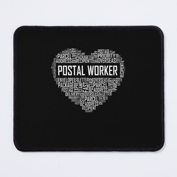 Item preview, Postal Worker Heart Mailman Postman designed and sold by MivaanshiAhe.