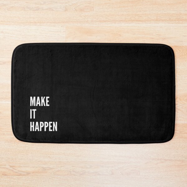 Item preview, Make It Happen Inspirational & Motivational Quote Art Image Gear! designed and sold by UncleFizziwigs.
