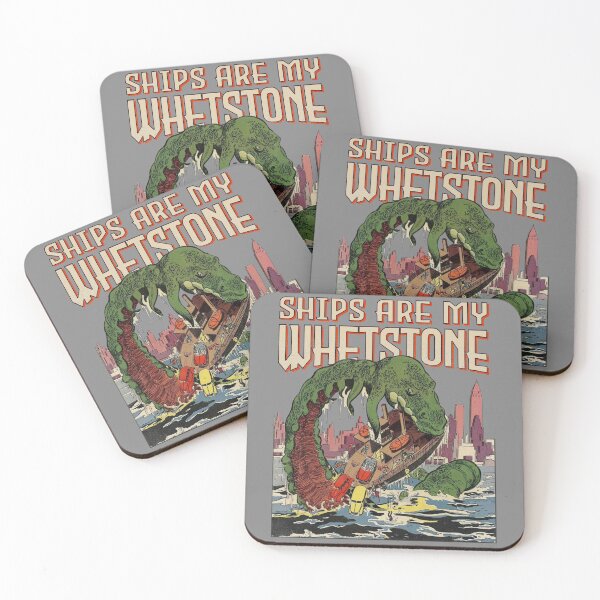 Item preview, Vintage Whetstone Sea Monster Retro Ferry Wreckage Horror Poster Gift designed and sold by TheAplus.
