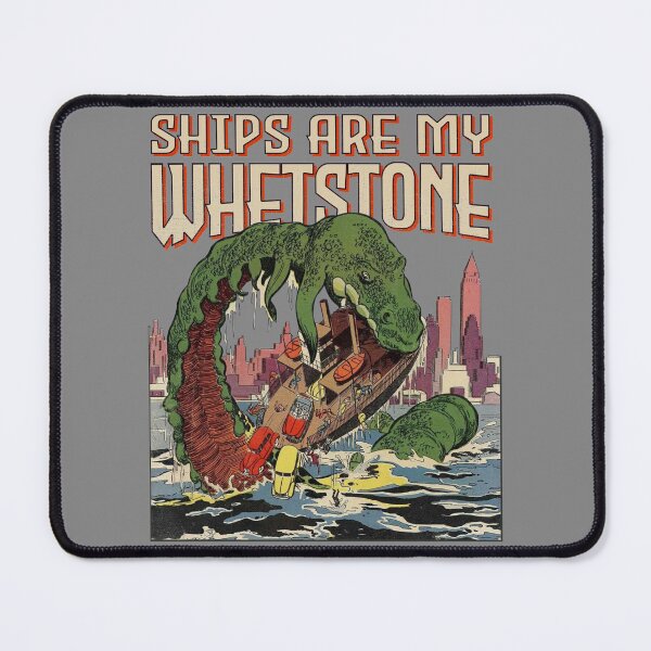 Item preview, Vintage Whetstone Sea Monster Retro Ferry Wreckage Horror Poster Gift designed and sold by TheAplus.